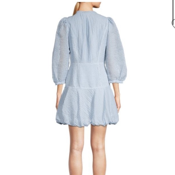 Rebecca Taylor puff sleeve bubble hem dress - Picture 4 of 16